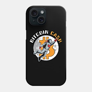 Bitcoin Cash - Funny Digital Cash Rocket Cryptocurrency Hodl Phone Case