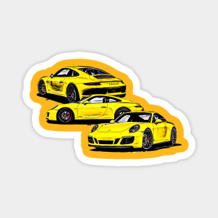 Porsche 911 Magnet