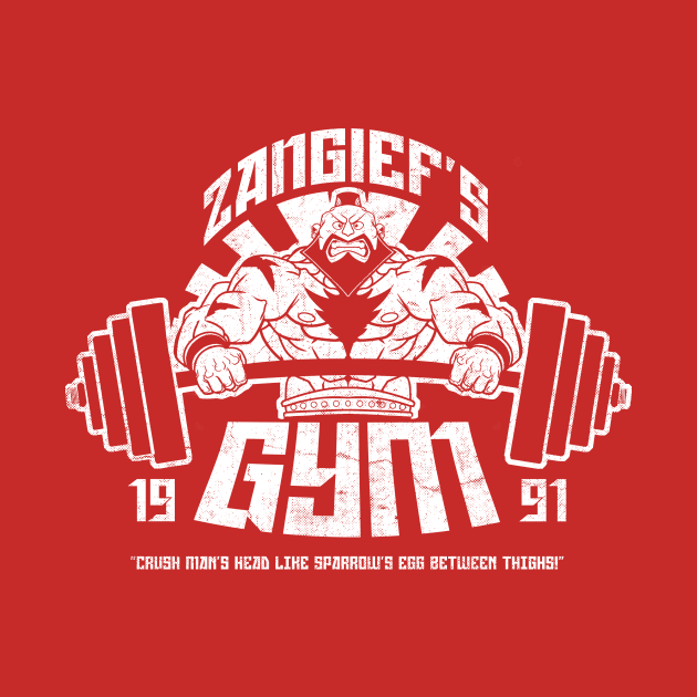 Zangief's Gym by CoinboxTees