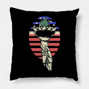 4 th of july - liberty american Pillow