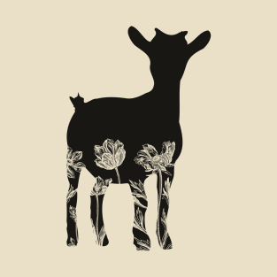 Floral Goat T-Shirt