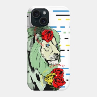 GREEN LION Phone Case