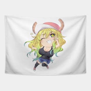 Miss Kobayashi's Dragon Maid - Lucoa Quetzalcoatl Tapestry