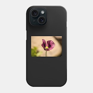 122616 purple poppy Phone Case