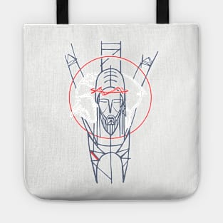 Jesus Christ Good Shepherd at the Crucifixion Tote