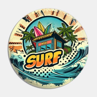 Surf Shop Pin