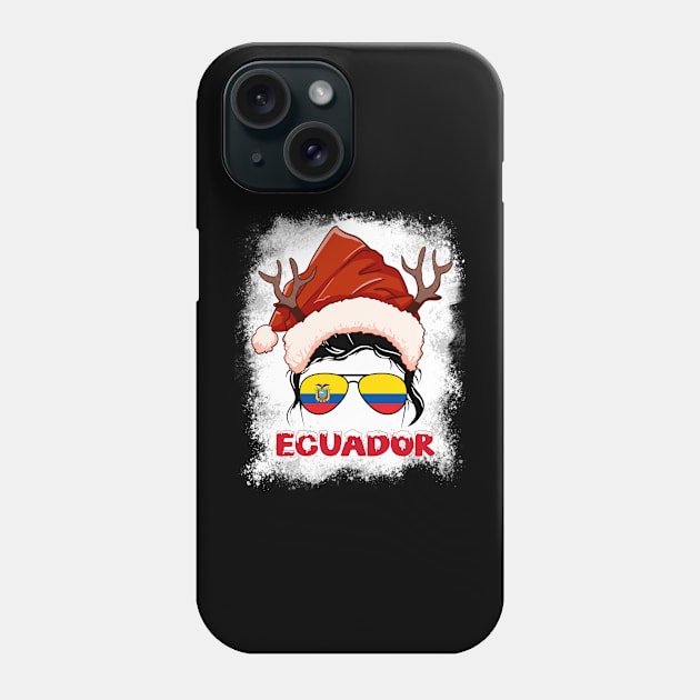Ecuador girl, Ecuadorian Christmas gift , Regalo Navidad Ecuador Phone Case by JayD World