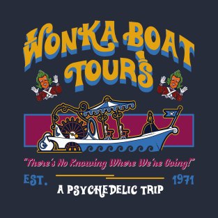 Wonka Boat Tours Dks T-Shirt