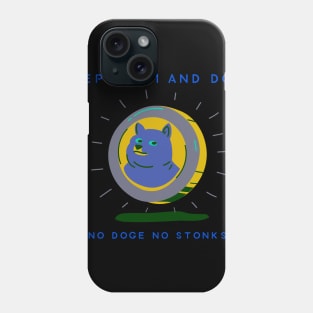 Keep Calm & Dogecoin 03 Phone Case