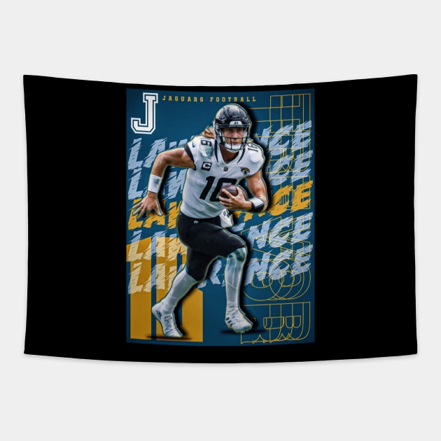 Trevor Lawrence 16 Tapestry by NFLapparel