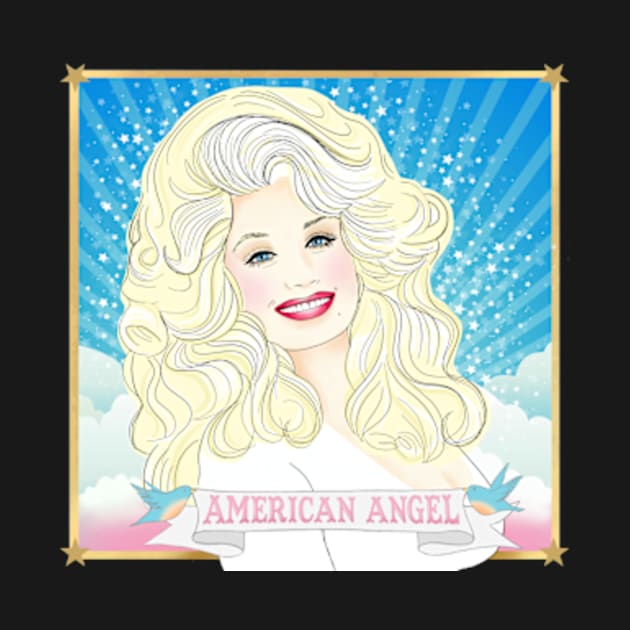 Dolly Parton American Angel by LittleBunnySunshine