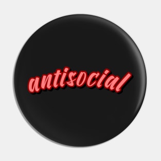 antisocial Pin