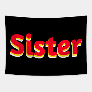 Retro sister Tapestry