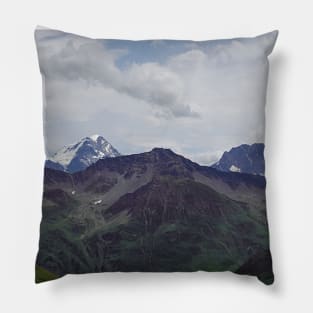 Alps Mountains Peaks Alpine Landscape Pillow