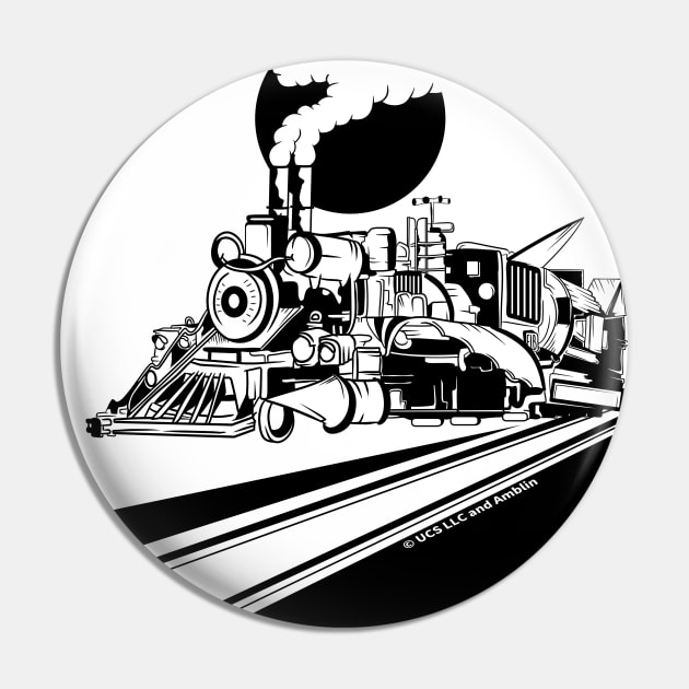 Back to the Future III LOCOMOTIVE Pin by LICENSEDLEGIT