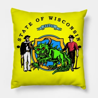 WISCONSIN HODAG Pillow