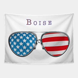 USA GLASSES BOISE CITY Tapestry