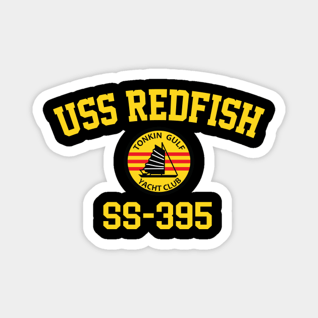 USS Redfish SS-395 Magnet by Tonkin Gulf Yacht Club