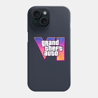 GTA VI t-shirt Phone Case