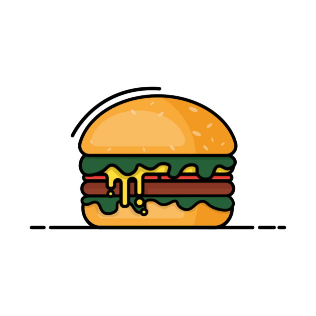 Burger Lover by Vladimir Plazen