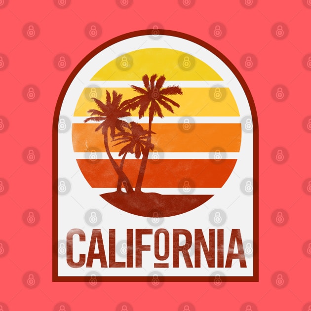 California Vintage distressed by NineBlack