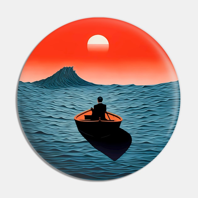 Almost There: Rowing Against the Odds Pin by Puff Sumo