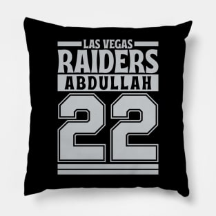 Las Vegas Raiders Abdullah 22 Edition 3 Pillow