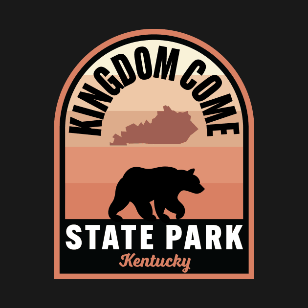 Kingdom Come State Park KY Bear by HalpinDesign