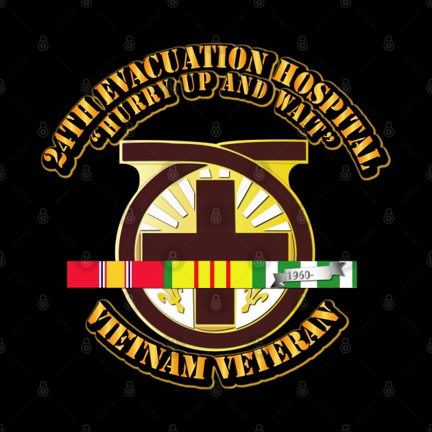 24th Evacuation Hospital w SVC Ribbon by twix123844