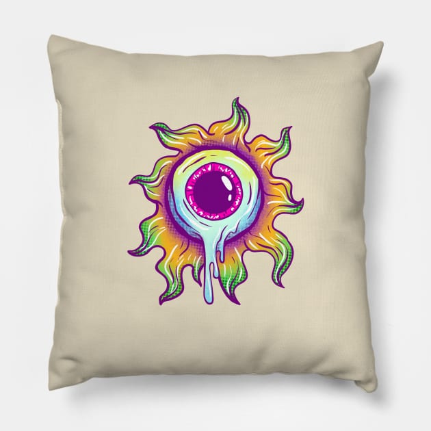 Trippy Melted Eye Pillow by yogisnanda