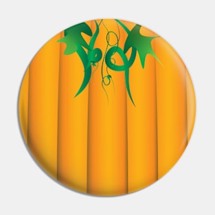 Pumpkin for Halloween Costume Outfit Pattern Pin