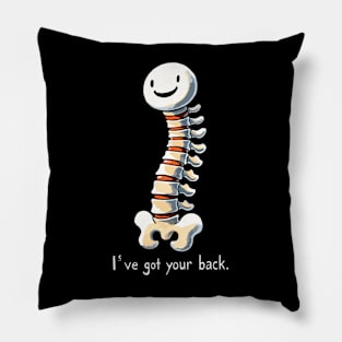 Got your back Medical Spine Pun Pillow