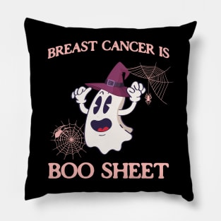 Breast Cancer is Boo Sheet Pillow