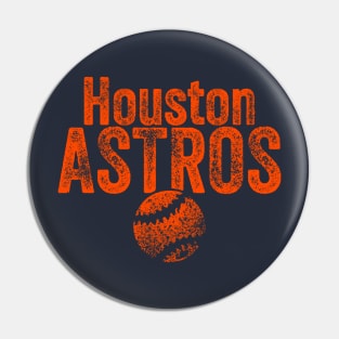 Astros Vintage Weathered Pin