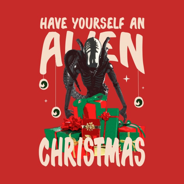 Alien Xmas by anneliarmo