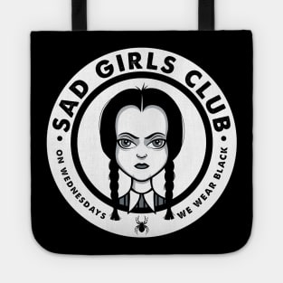 Sad Girls Club - Wednesday Goth Tote