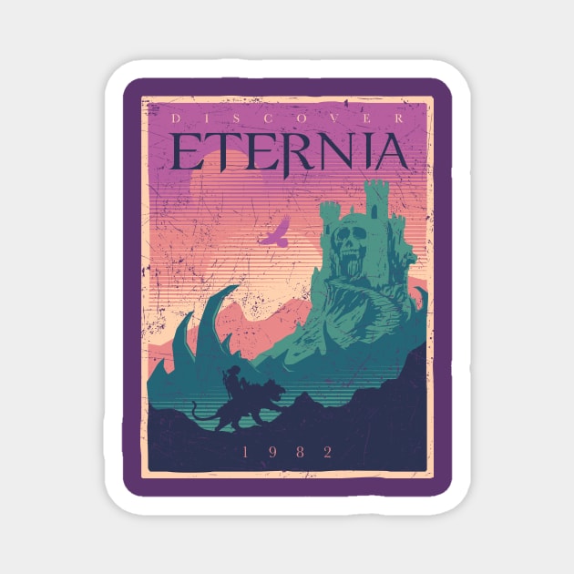 Discover Eternia (sunset variant) Magnet by djkopet