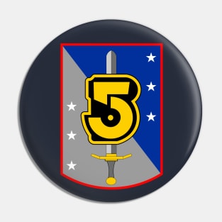 Army of Light Sword and Shield Emblem Pin