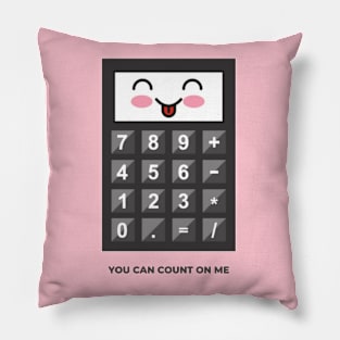 Count On Me! Pillow