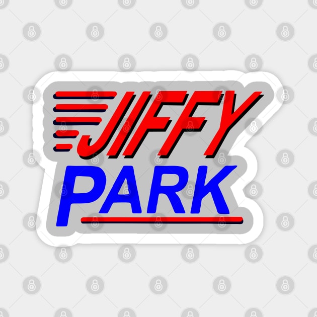 Jiffy Park Magnet by BarkeranArt