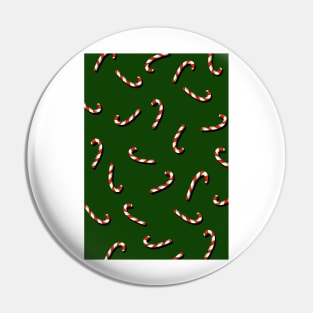 Candy cane pattern illustration 2 Pin