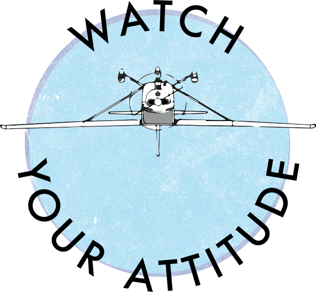 Watch Your Attitude - Inverted Cessna 172 Kids T-Shirt by Vidision Avgeek