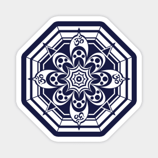 "Om" Mandala Magnet