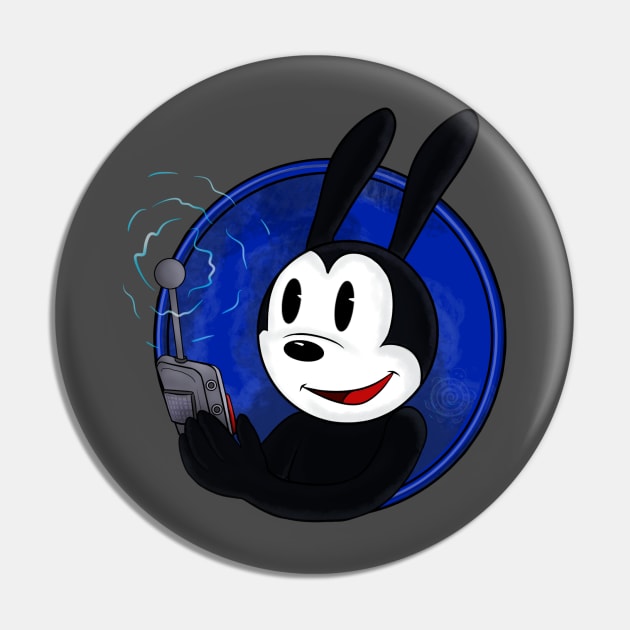 Oswald the lucky rabbit Pin by Kame630