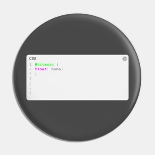 CSS Titanic Pin