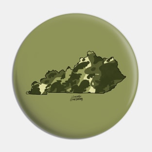 Camo Kentucky Pin