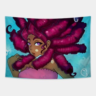 Flirty Mermaid Tapestry