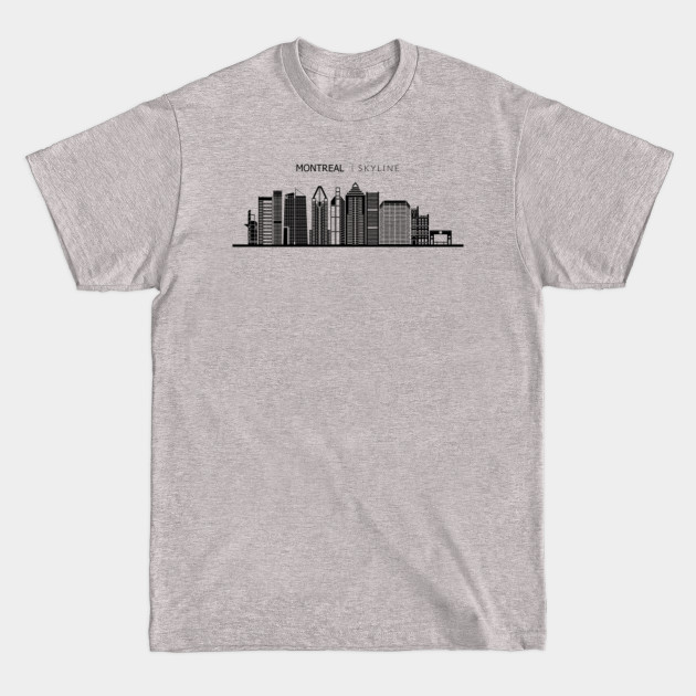 Discover Montreal City Skyline Travel - Montreal - T-Shirt