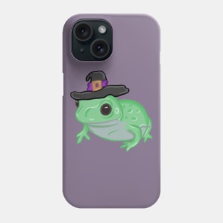 Green Witch Frog Phone Case