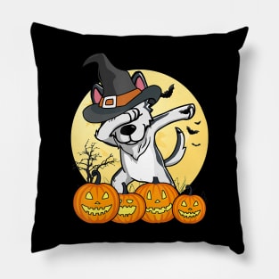 Dabbing Husky Dab Dance Funny Dog Halloween Pillow